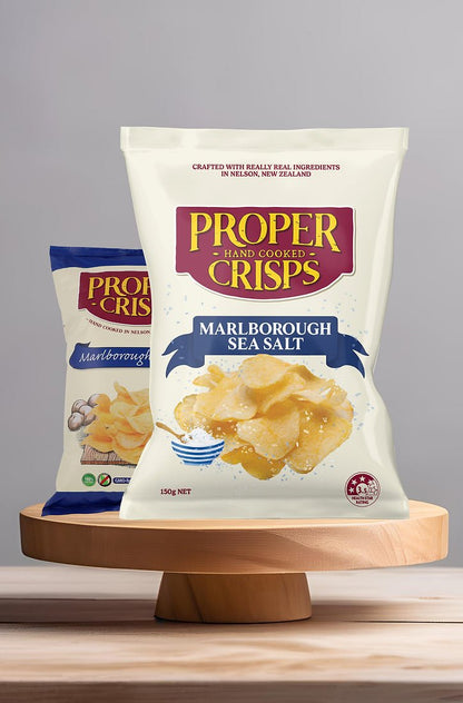 PROPER CRISPSPROPER CRISPS Marlborough Sea Salt Stunningly SimplePreston Apothecary