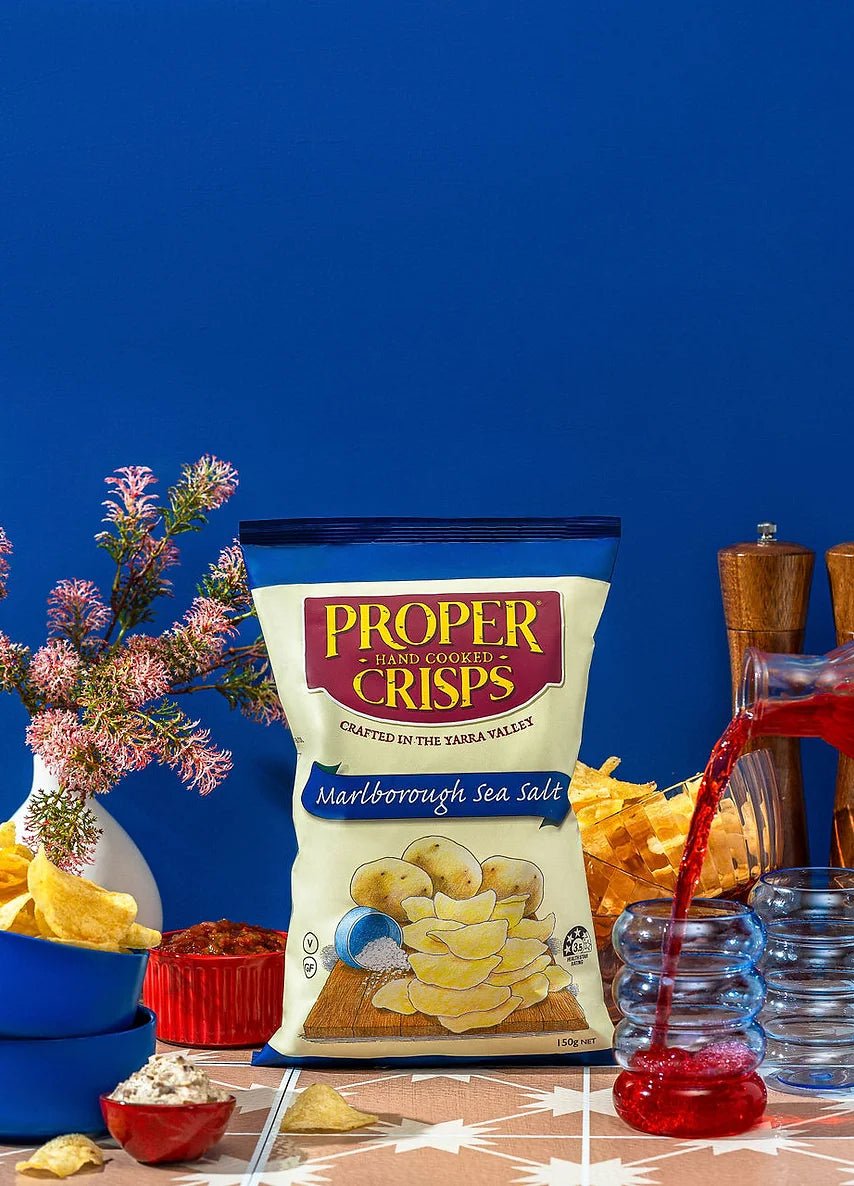 PROPER CRISPS Marlborough Sea Salt Stunningly Simple