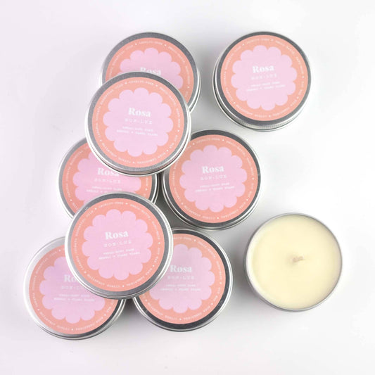 bon luxRosa Scented Travel Tin CandlePreston Apothecary