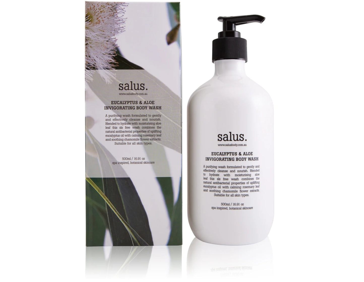 SALUSSALUS Eucalyptus & Aloe Invigorating Body WashPreston Apothecary