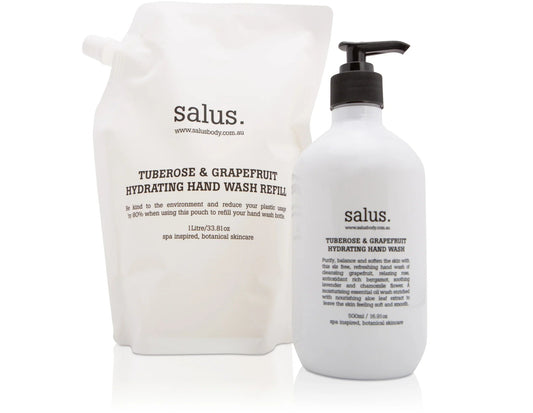 SALUSSALUS Tuberose & Grapefruit Hydrating Hand Wash BundlePreston Apothecary