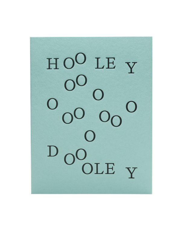 Short Talk Greeting Card | Hooley Dooley