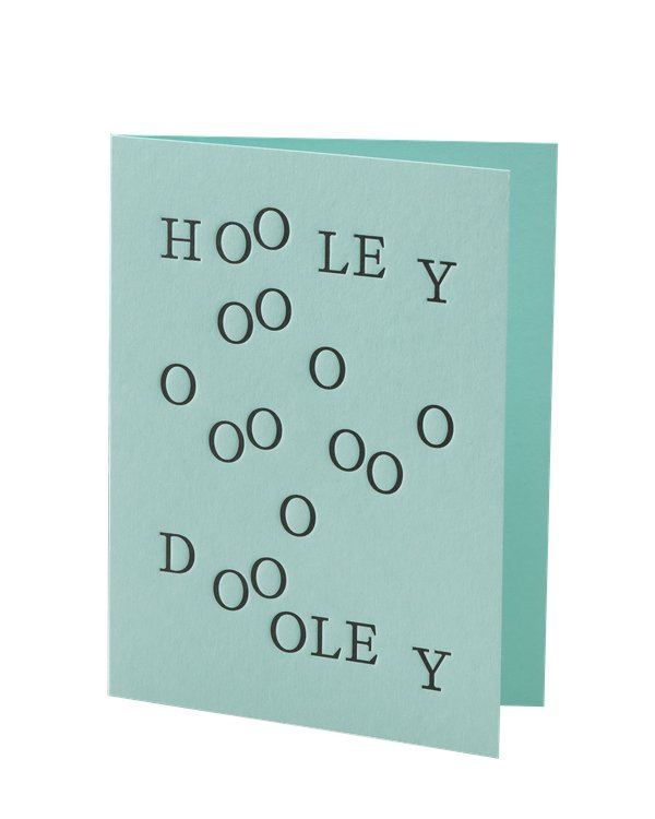 Short TalkShort Talk Greeting Card | Hooley DooleyPreston Apothecary