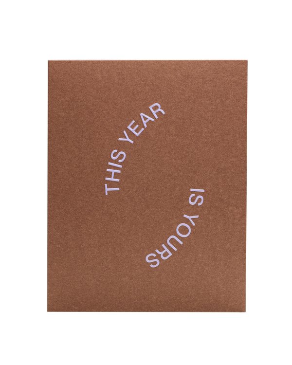 Short Talk Greeting Card | This Year is Yours