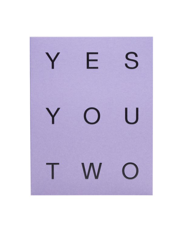 Short Talk Greeting Card | Yes You Two