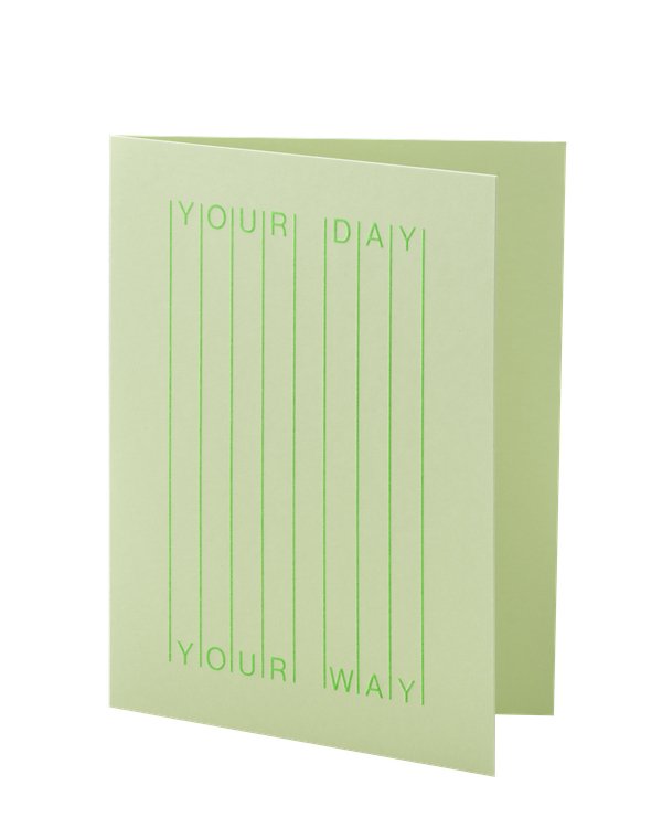 Short Talk Greeting Card | Your Day Your Way