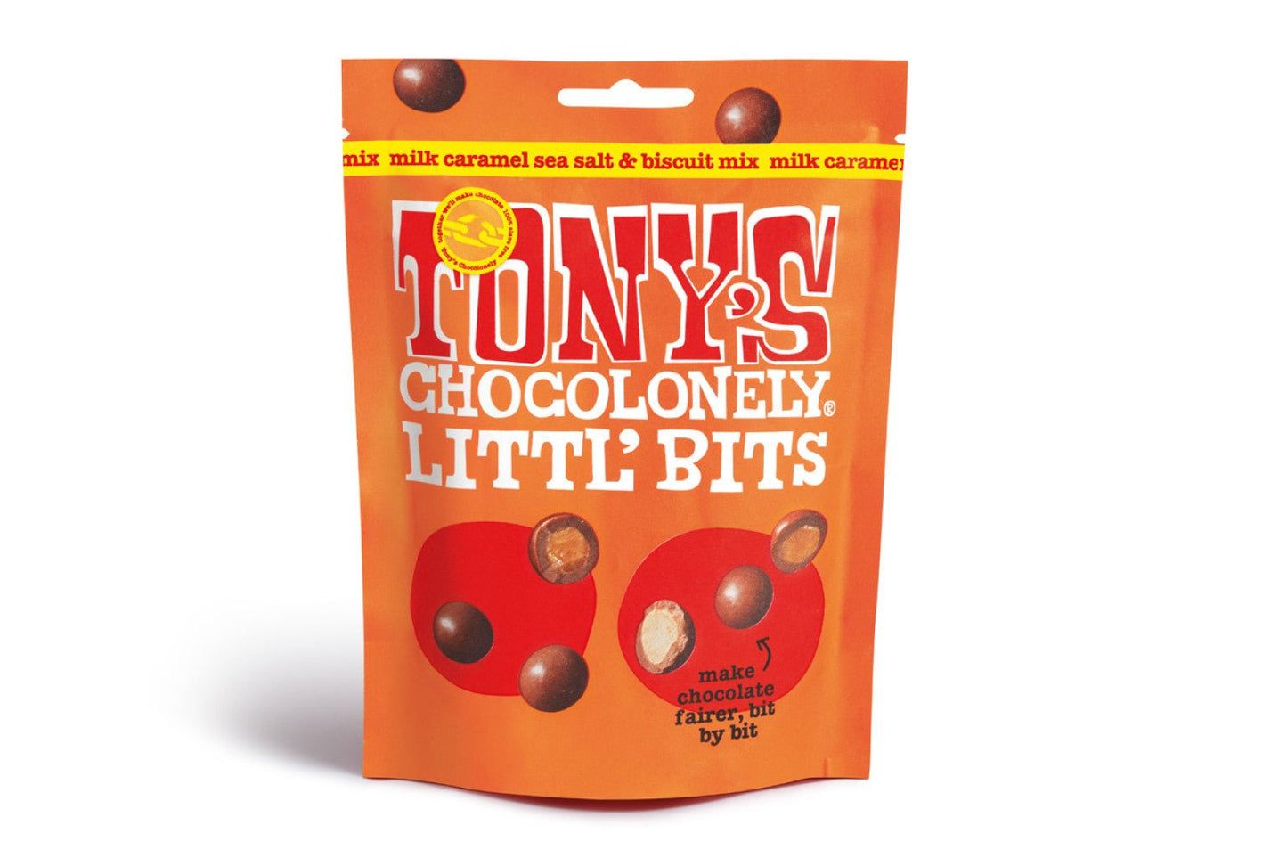 TONY'S CHOCOLONELYTony's Chocolonely Littl’ Bits caramel sea salt biscuitPreston Apothecary