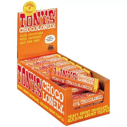 TONY'S CHOCOLONELYTony's Chocolonely Milk Caramel Sea Salt small barPreston Apothecary