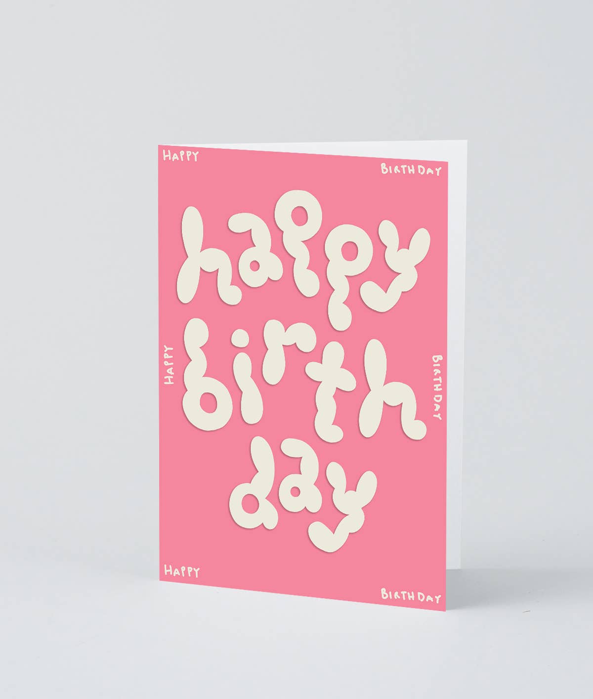 WrapWrap - 'Happy Birthday' Embossed Greetings CardPreston Apothecary