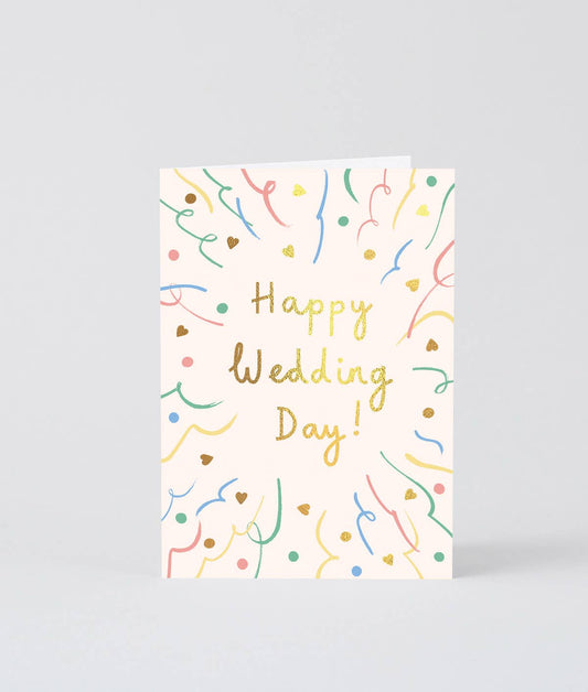 WrapWRAP - ‘Happy Wedding Day!’ Greetings CardPreston Apothecary