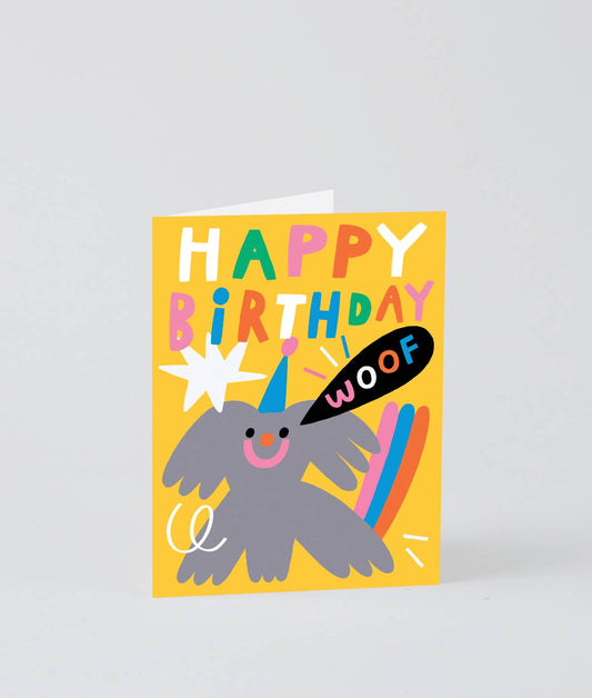 WrapWrap - 'HB Woof' Kids Greetings CardPreston Apothecary