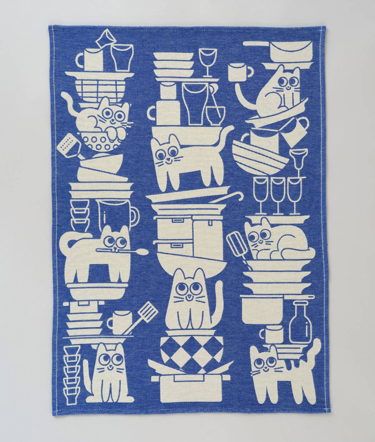 WrapWrap - 'Kitchen Cats' Tea TowelPreston Apothecary