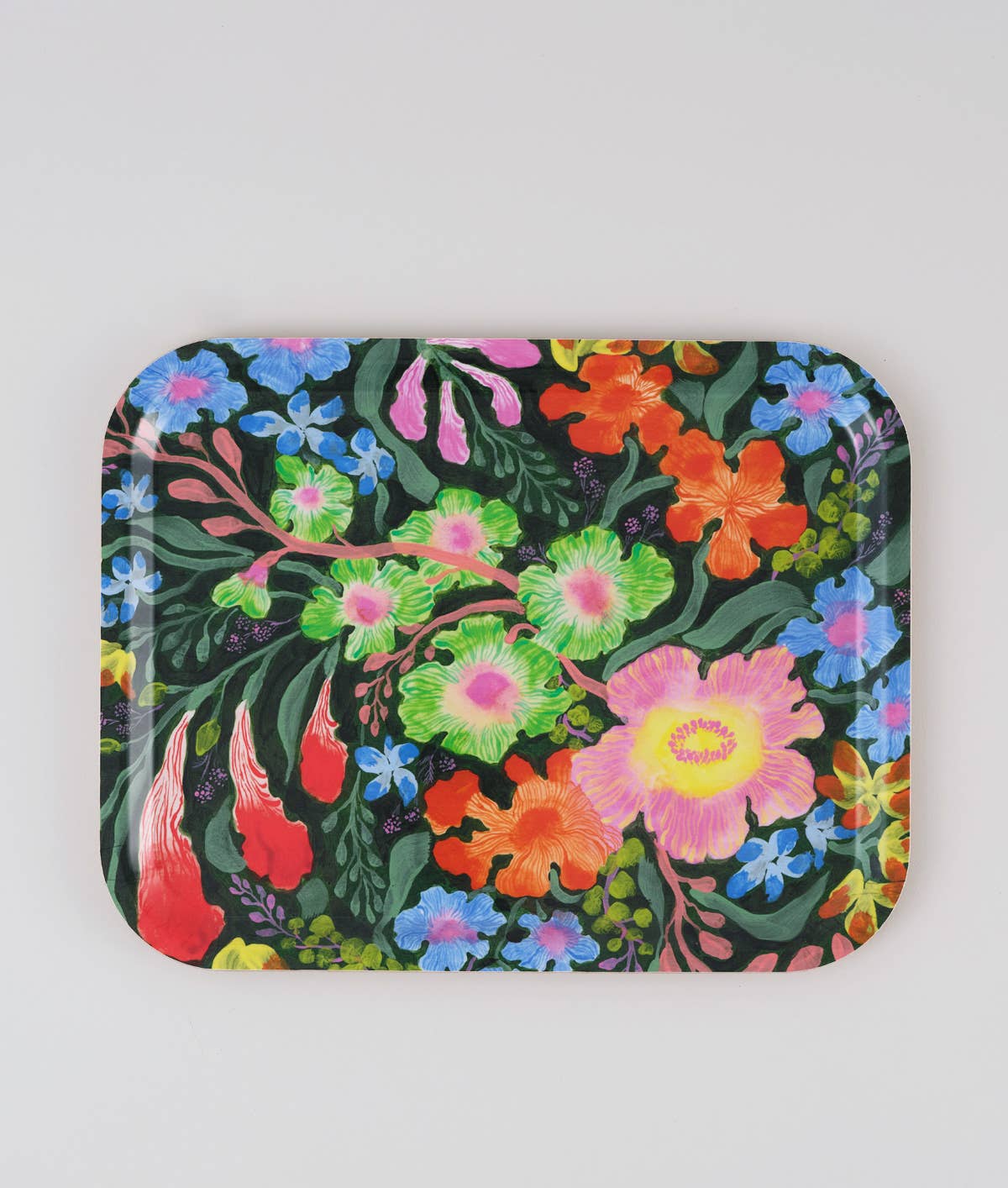 WrapWRAP MAGAZINE 'Botanical Blooms' Rectangle Art TrayPreston Apothecary